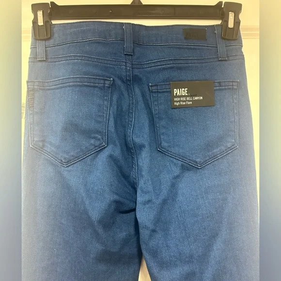 NWT PAIGE High Rise Bell Canyon Jeans